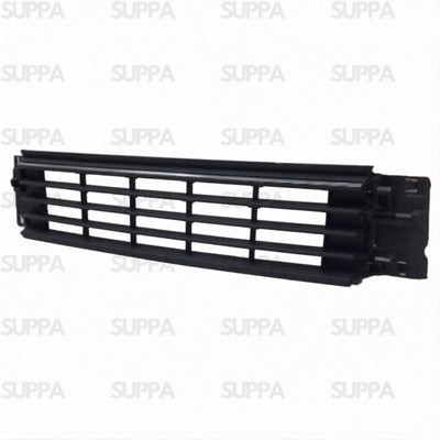 VOLKSWAGEN POLO 2014-2017 FRONT BUMPER GRILLE MAT DARK GRAY WITH CHROME MOULDING 6C0853671NRYP