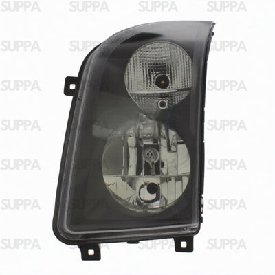 VOLKSWAGEN CRAFTER 2006-2016 HEADLAMP BLACK LEFT 2E1941015 2E2941015