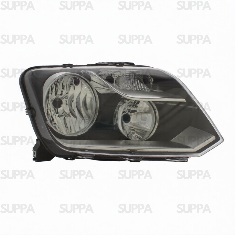 VOLKSWAGEN AMEROK 2011-2018 HEADLAMP BLACK RIGHT 2H2941016H 2H2941016G 2H2941016L